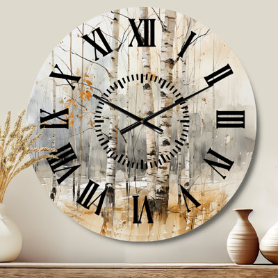 Horloge murale Winter