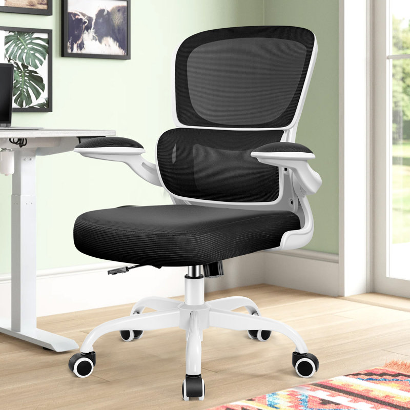 Dickens Ergonomic Mesh Task Chair, Black/Black