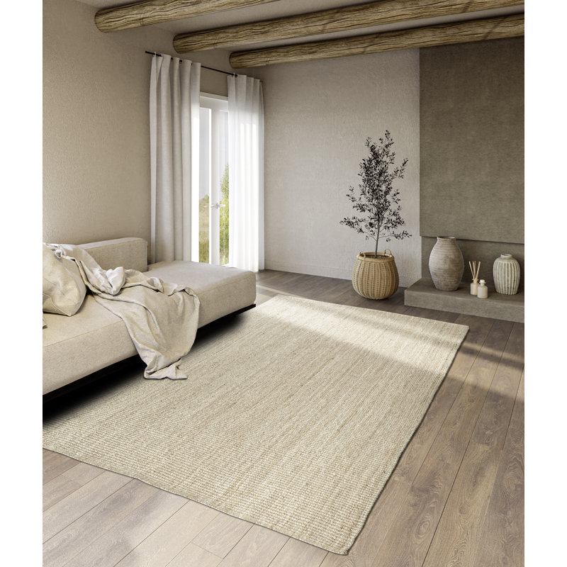 , White Kollektion 1791 Area Rug, Rectangle 160 x 230cm