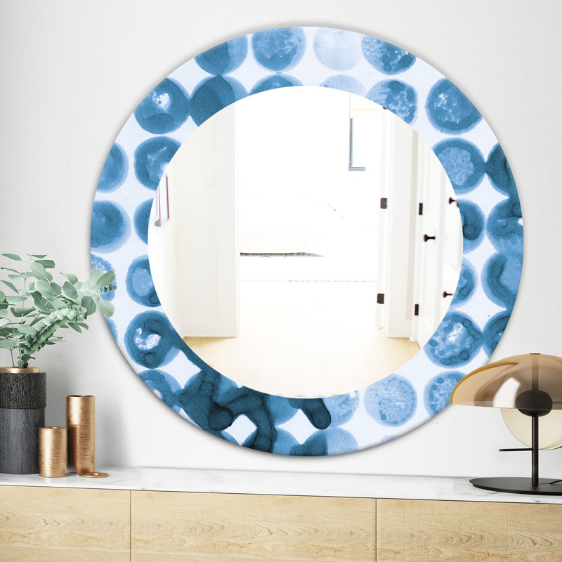 Miroir décoratif géométrique VII, H 23,6 po x l 23,6 po