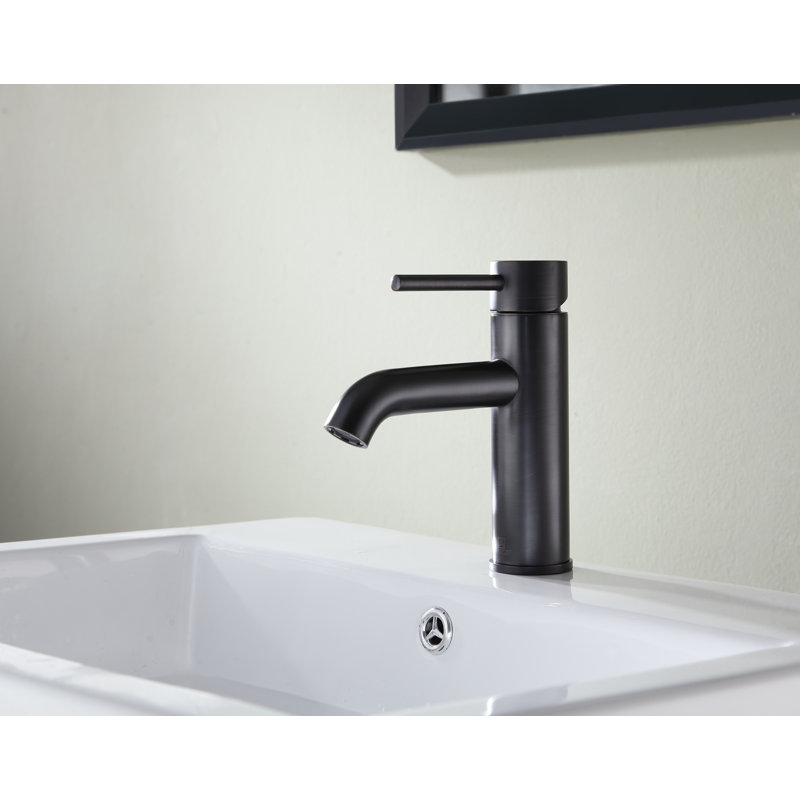 Valle Single-Hole Single-handle Bathroom Faucet, Oil Rubbed Bronze
