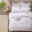Ensemble de housse de couette en microfibre 2 en 1 double / grand
