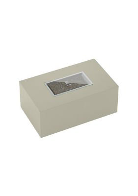 Accessoire de foyer d'extérieur en aluminium 30 po x 50 po Huntington