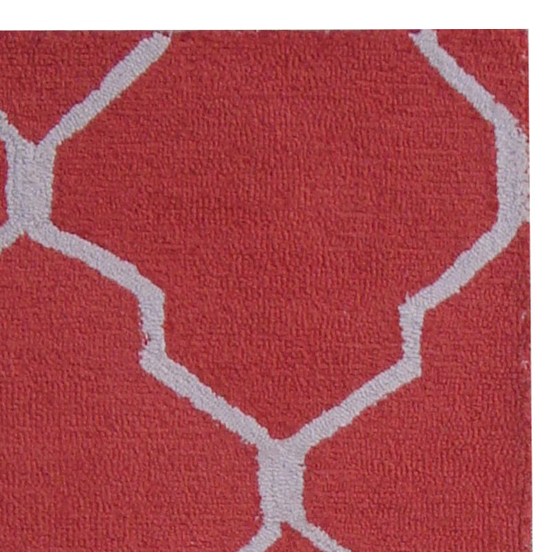 Wool Geometric Indoor Rug