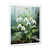 White Picture Framed