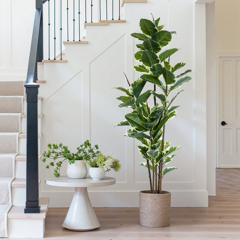Faux arbre en fausse fleur Marazi, H 72,83 po x l 6 po x P 6 po
