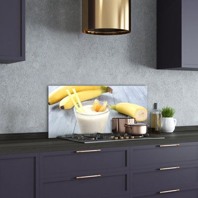 Lugos 50cm W x 100cm L Glass Peel and Stick Panel