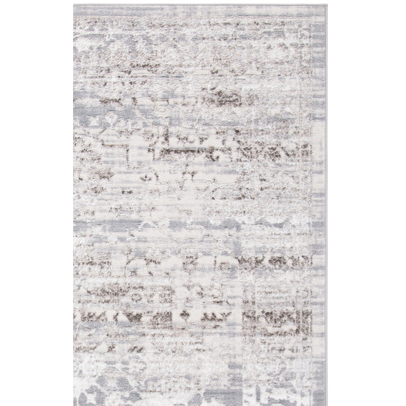 Identas Performance Oriental Rug, Square 6'7"