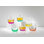 JoyJolt Hue Colored Whiskey Glasses, 10oz