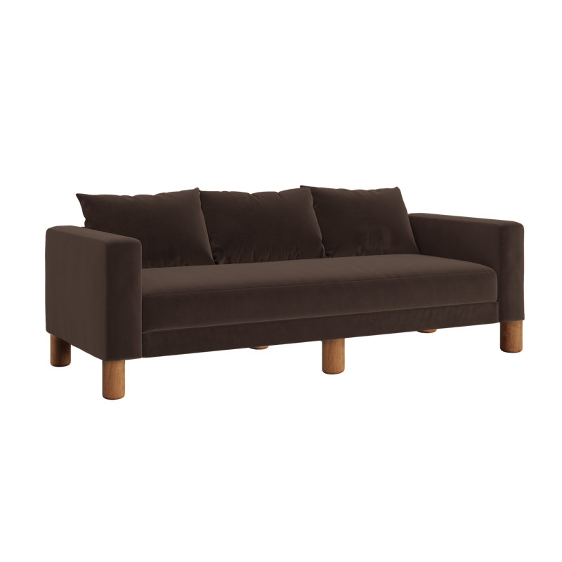 Essential Sofa, Redwood Hemp Blend, Metal
