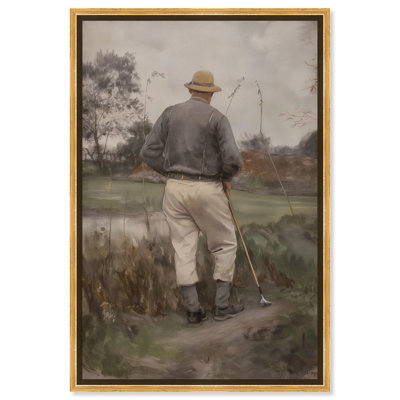 «Vintage Golfeur» par Art Remedy