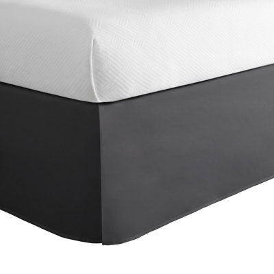 Fresh Ideas Today's Home Pleated Bed Skirt In Gray