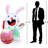 Easter Bunny with Egg Inflatable