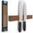 Zulay Kitchen Walnut Wood Magnetic Knife Holder