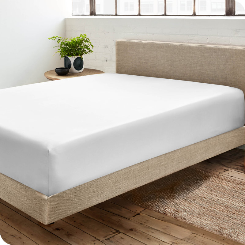 Twin Khaki Ultra-Soft Microfiber Deep Pocket Fitted Sheet