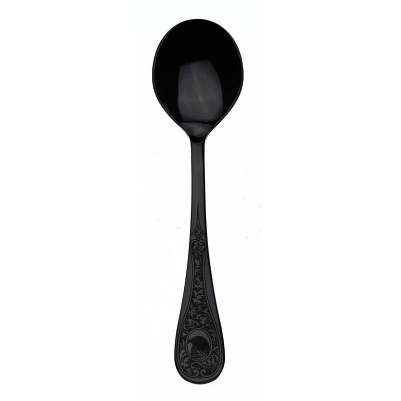 Cuillère à soupe Diana, Oro-nero, 48