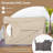 4 - Person Patio Conversation Set with Cushions-1905567459