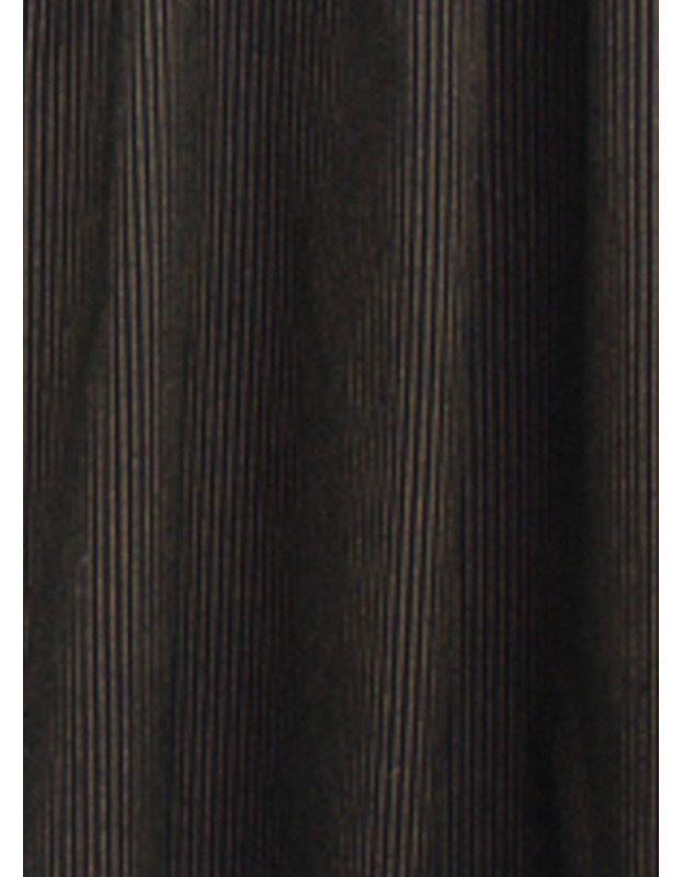 Cantonnière en coton l 6,5 po Anceline, Noir