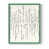 Cadre simple vert