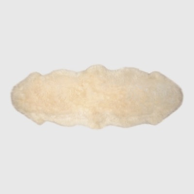 Fris Champagne Sheepskin Rug