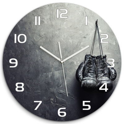 Juliauna Glass Wall Clock