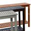 Console Eucalyptus, table de vestibule, table Hoyer avec deux tablettes-791447525