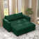 BOX MODULE STO SOFA 64'' 4 Piece Upholstered Modular Sofa with Storage