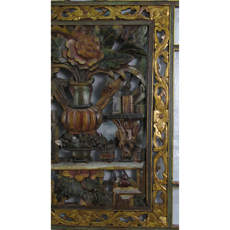 Asian Classic Solid Wood Wall Décor