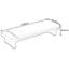 Banc rembourré en mélange de polyester Teara-791529221