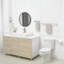 1 Ensemble de quincaillerie de salle de bain 5 pièces-101839025