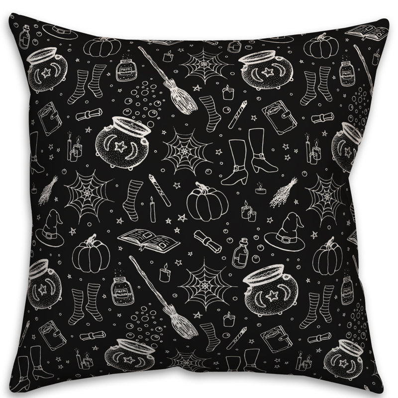  Coussin Halloween, Utilisation intérieure seulement, 18 po x 18 po