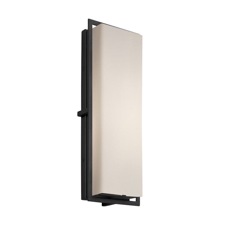 Araf LED Wall Light, Matte Black