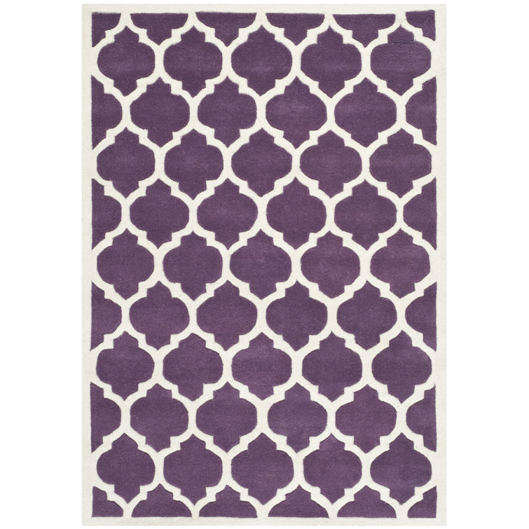 Vera Geometric Wool Hand Woven Area Rug
