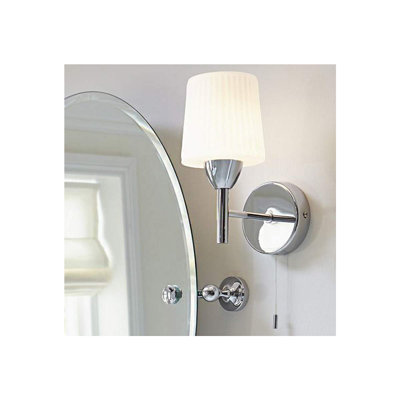 Faraid Stainless Steel Armed Sconce