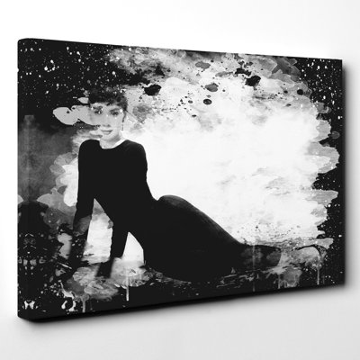 Audrey Hepburn 3 - Wrapped Canvas