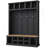 Versatile Modern Hall Tree with Multiple Storage Options and Stylish Design-282510534