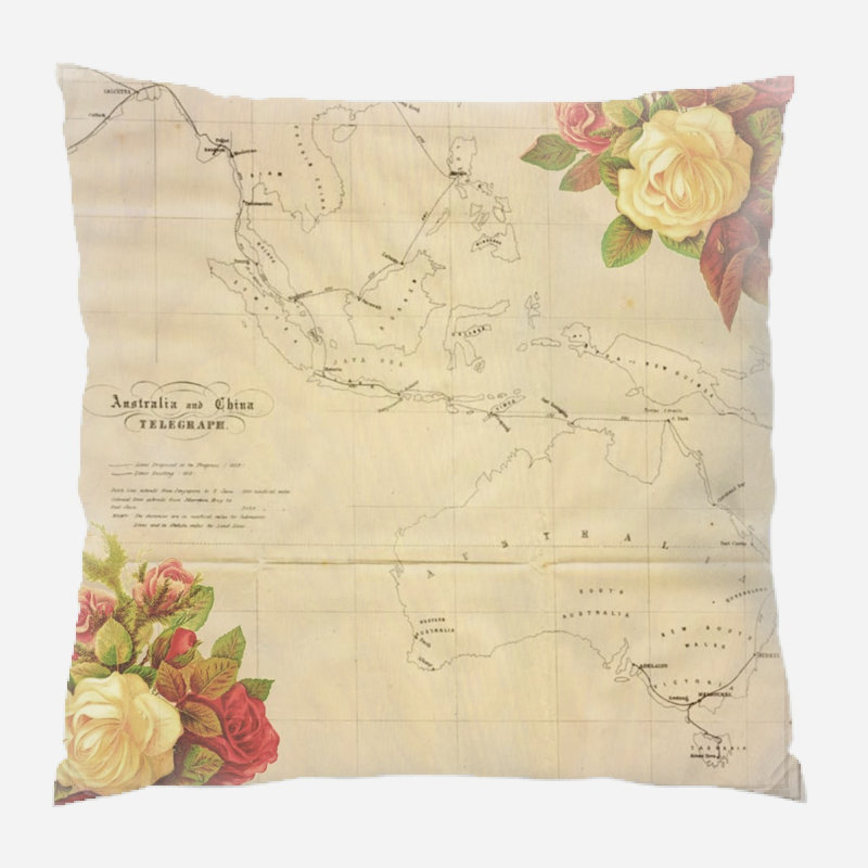 Mee Outdoor Reversible Throw Pillow, Microsuede, Indoor