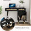 Bureau de coiffeuse avec tiroirs et rangement Rautiola
