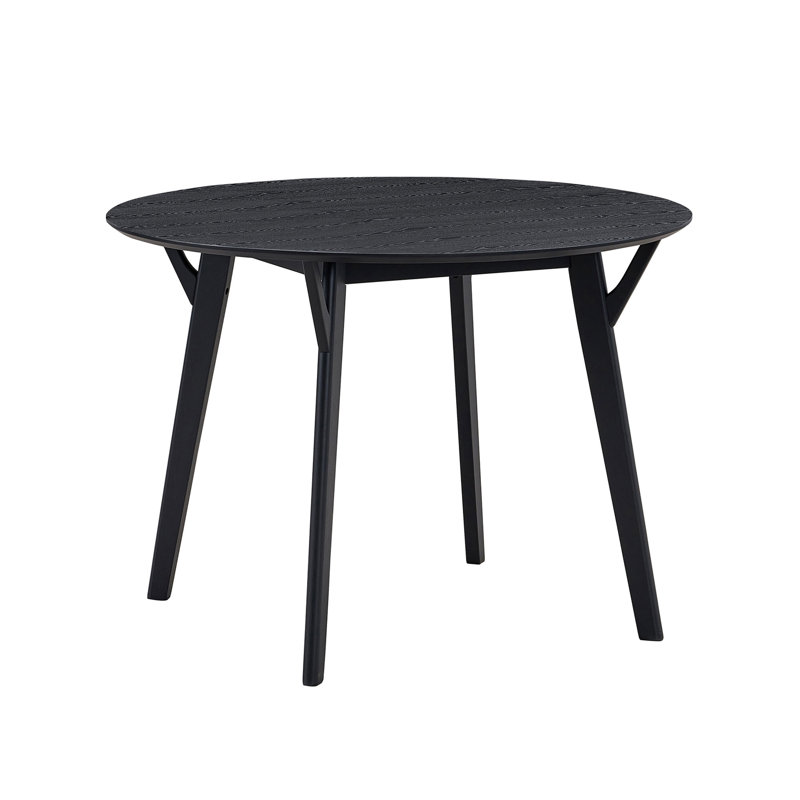 42.01 Inch Saving Place Table,Wooden Dining Table For 4 Persons,Modern Design Round Kitchen Table For Living Room,Apartment,Restaurant