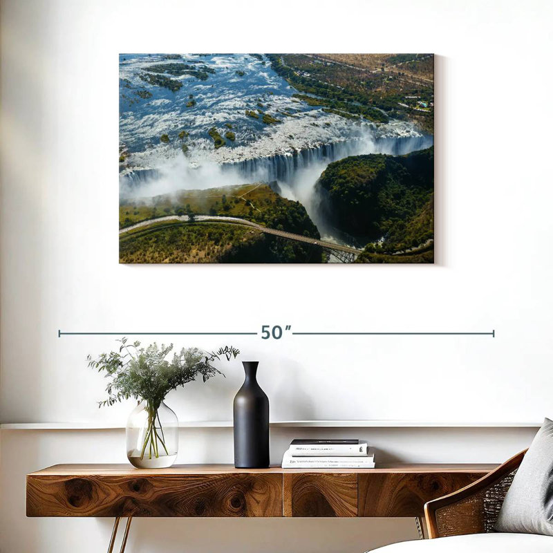 Rideau d'eau Alvord Victoria Falls, H 24 po x l 36 po