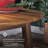 Tanan Extendable Round Solid Wood Base Dining Table