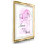 «Love is in the cheveux», reproduction d'art textuel sur papier encadré-1322184267-1322184264