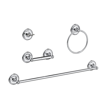 4 - Piece Bathroom Hardware Set