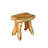 Tabouret de coiffeuse en bois massif Minnick