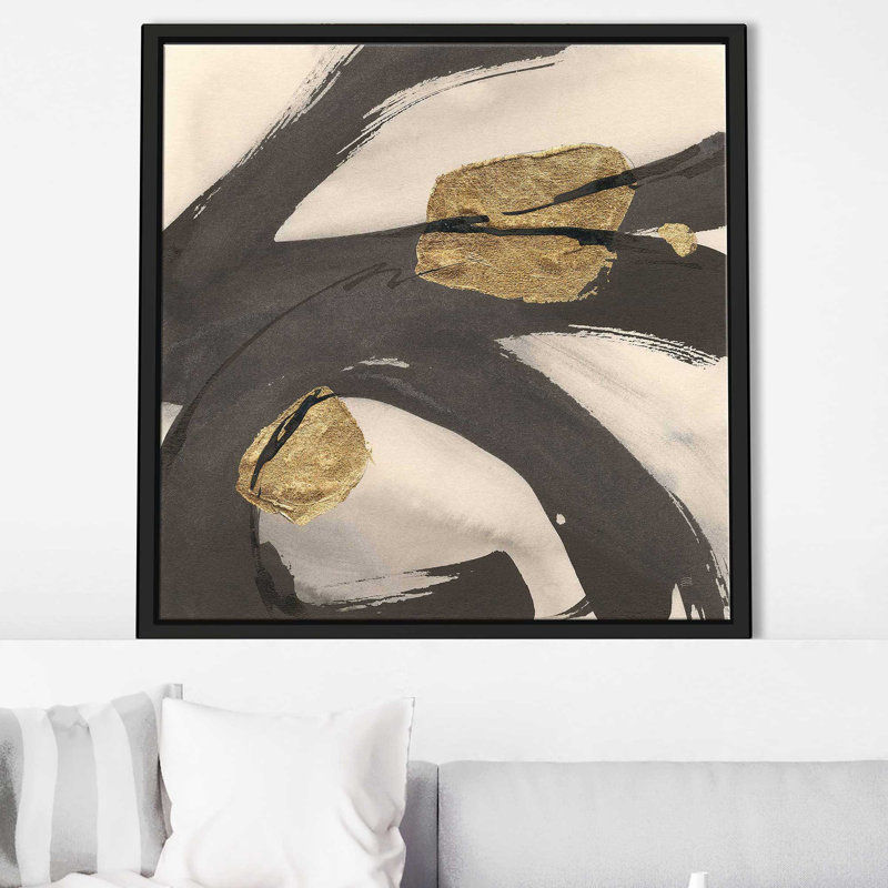 «Like A Tree I» par Chris Paschke, Cadre flottant noir, H 39,5 po x l 39,5 po x P 2 po