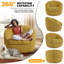 Fauteuil demi-tonneau pivotant de 35,03 po Trentino-176573739