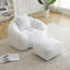 Fauteuil à billes avec tabouret Boneless-59589814