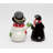 Snowman And Penguin Salt And Pepper