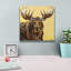 «A Large Moose» par Carolee Vitaletti, art mural sur toile-1900572027