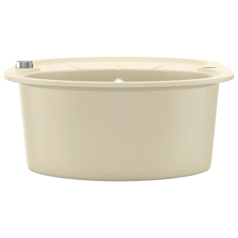 Évier de cuisine vidaXL, Beige